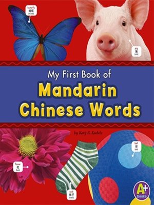 cover image of My First Book of Mandarin Chinese Words